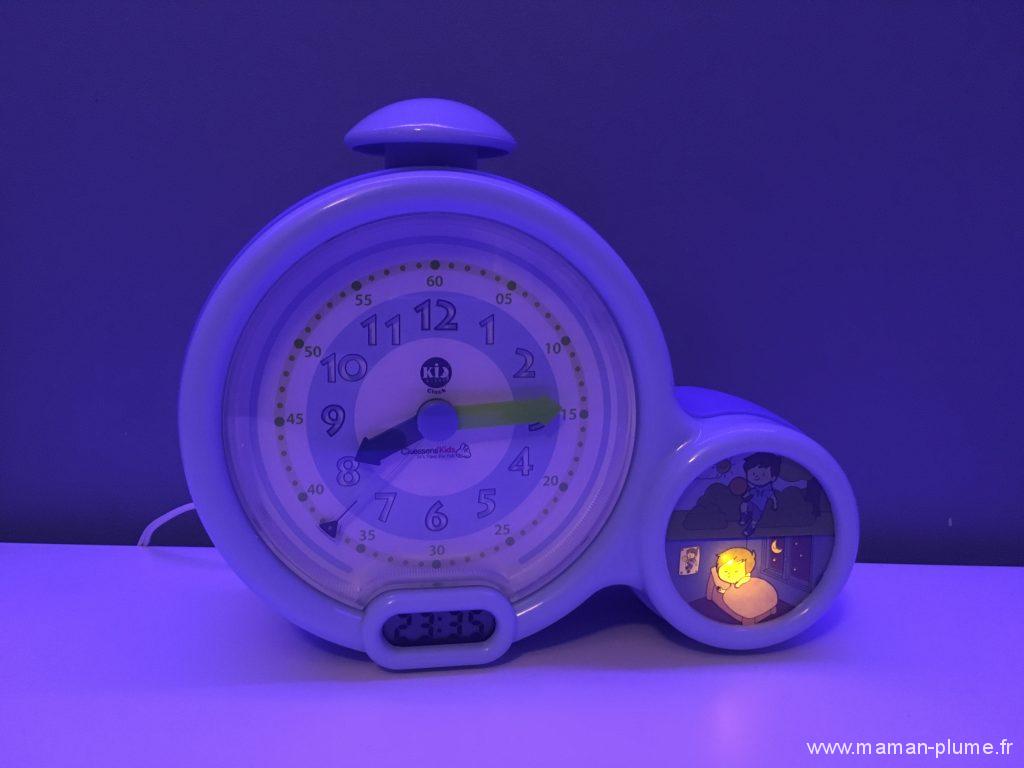 Kid Sleep Clock Bleu mon premier réveil de grand - Le blog de Maman Plume